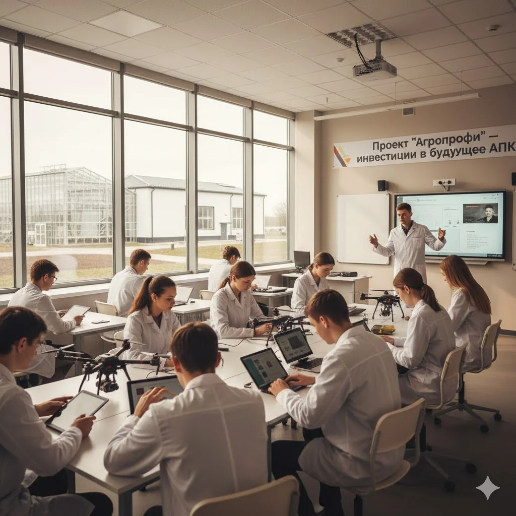 Грант «Агропрофи» в 2026 году: как колледжи смогут получить до 90% финансирования на развитие агротехнологического образования